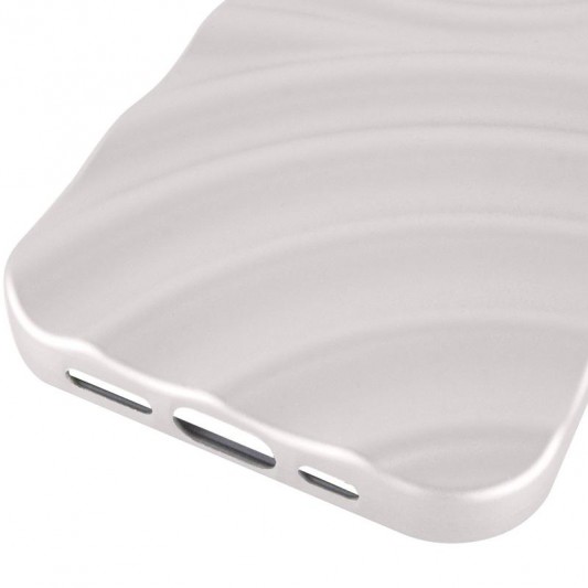 Чохол TPU MonoWave для Apple iPhone 12 Pro / 12 (6.1") Light Gray - зображення 4 