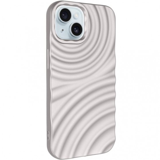 Чохол TPU MonoWave для Apple iPhone 13 / 14 (6.1") Light Gray