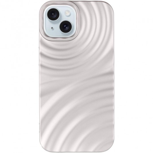 Чохол TPU MonoWave для Apple iPhone 13 / 14 (6.1") Light Gray - зображення 1 