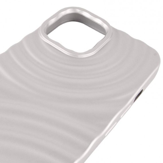 Чехол TPU MonoWave для Apple iPhone 13/14 (6.1") Light Gray