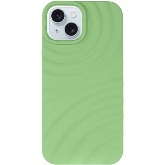Чехол TPU MonoWave для Apple iPhone 15 (6.1") Light Green