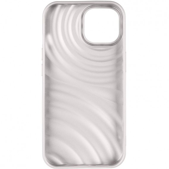 Чохол TPU MonoWave для Apple iPhone 15 (6.1") Light Gray