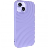 Чохол TPU MonoWave для Apple iPhone 15 (6.1") Light Blue Чохол TPU MonoWave для Apple iPhone 15 (6.1") Light Blue