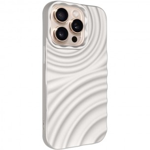 Чехол TPU MonoWave для Apple iPhone 15 Pro (6.1") Light Gray