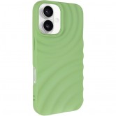Чехол TPU MonoWave для Apple iPhone 16 (6.1 дюйма) Light Green Чехол TPU MonoWave для Apple iPhone 16 (6.1 дюйма) Light Green