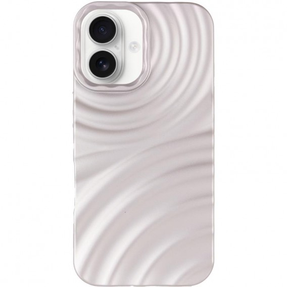 Чехол TPU MonoWave для Apple iPhone 16 (6.1") Light Gray