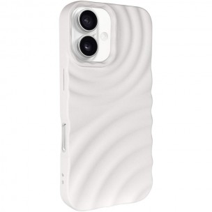 Чехол TPU MonoWave для Apple iPhone 16 (6.1") White Чехол TPU MonoWave для Apple iPhone 16 (6.1") White