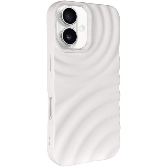 Чехол TPU MonoWave для Apple iPhone 16 (6.1") White