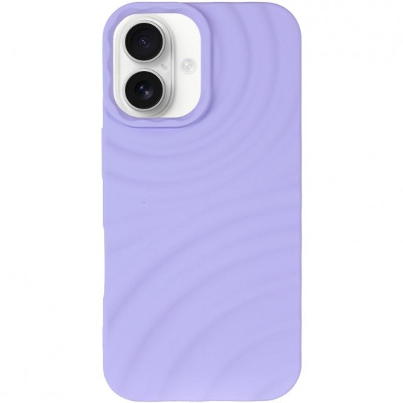 Чехол TPU MonoWave для Apple iPhone 16 (6.1") Light Blue