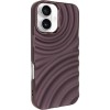 Чохол TPU MonoWave для Apple iPhone 16 (6.1") Brown