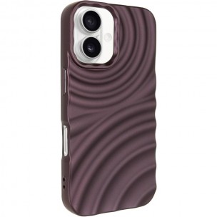 Чехол TPU MonoWave для Apple iPhone 16 (6.1") Brown Чехол TPU MonoWave для Apple iPhone 16 (6.1") Brown