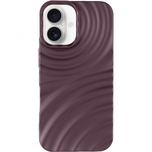 Чохол TPU MonoWave для Apple iPhone 16 (6.1") Brown - зображення 1 
