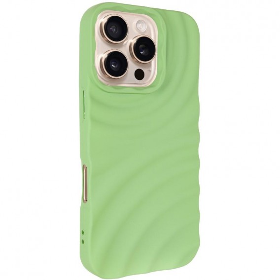 Чохол TPU MonoWave для Apple iPhone 16 Pro (6.3") Light Green
