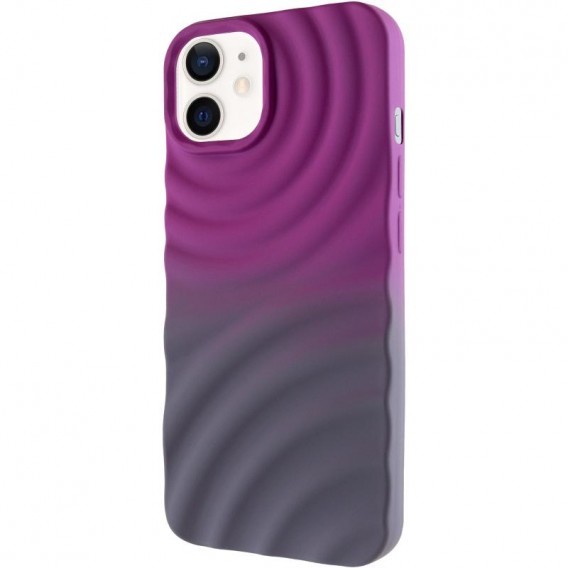 Чохол TPU ColorWave для Apple iPhone 11 (6.1") Purple / Gray