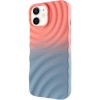 Чохол TPU ColorWave для Apple iPhone 12 Pro / 12 (6.1") Peach / Sky