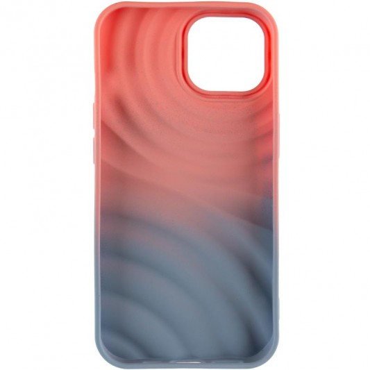 Чохол TPU ColorWave для Apple iPhone 12 Pro / 12 (6.1") Peach / Sky - зображення 2 
