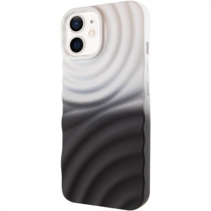 Чехол TPU ColorWave для Apple iPhone 12 Pro/12 (6.1") White/Black