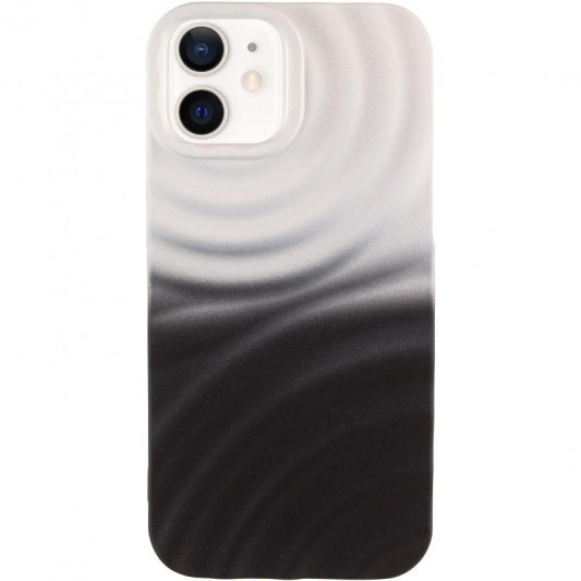 Чохол TPU ColorWave для Apple iPhone 12 Pro / 12 (6.1") White / Black - зображення 1 
