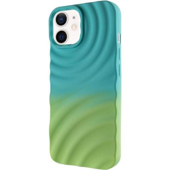 Чохол TPU ColorWave для Apple iPhone 12 Pro / 12 (6.1") Marine Green / Mint