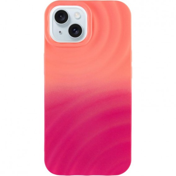 Чехол TPU ColorWave для Apple iPhone 13/14 (6.1") Peach / Pink