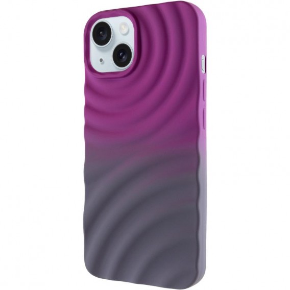 Чехол TPU ColorWave для Apple iPhone 13/14 (6.1") Purple/Gray