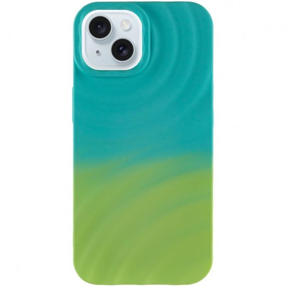 Чехол TPU ColorWave для Apple iPhone 13/14 (6.1") Marine Green / Mint