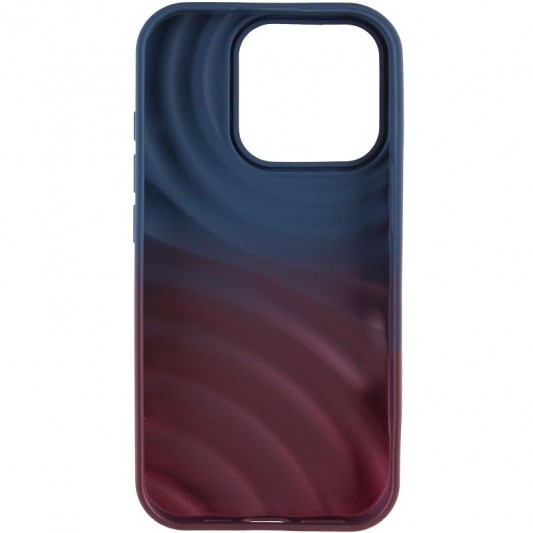 Чохол TPU ColorWave для Apple iPhone 14 Pro (6.1") Navy Blue / Plum - зображення 2 