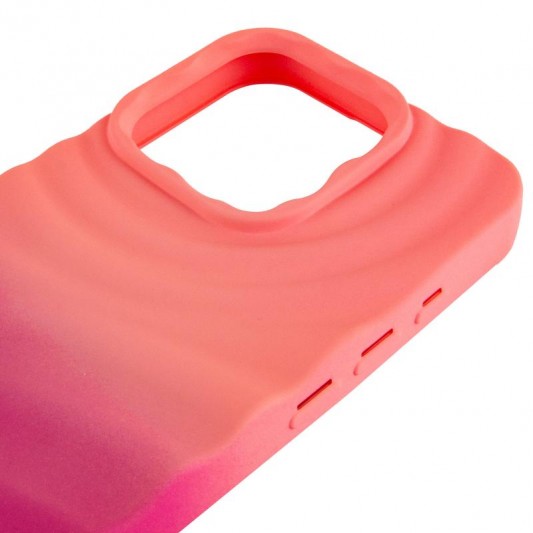Чохол TPU ColorWave для Apple iPhone 14 Pro Max (6.7") Peach / Pink - зображення 3 