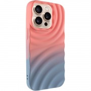Чохол TPU ColorWave для Apple iPhone 14 Pro Max (6.7") Peach / Sky