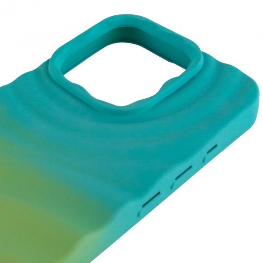 Чохол TPU ColorWave для Apple iPhone 14 Pro Max (6.7") Marine Green / Mint - зображення 3 