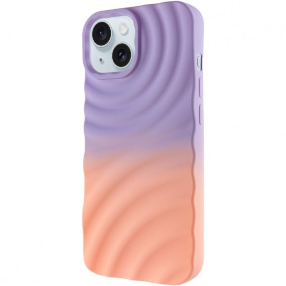 Чехол TPU ColorWave для Apple iPhone 15 (6.1") Dasheen / Peach