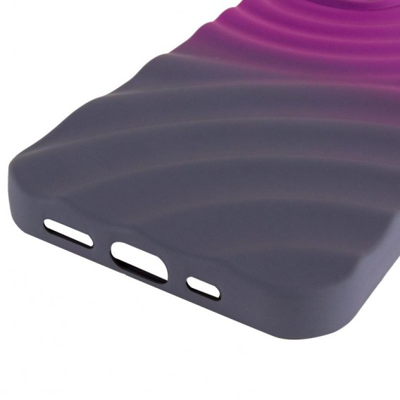 Чохол TPU ColorWave для Apple iPhone 15 (6.1") Purple / Gray