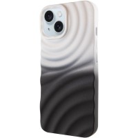Чехол TPU ColorWave для Apple iPhone 15 (6.1") White/Black