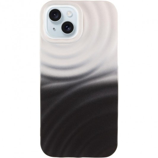 Чохол TPU ColorWave для Apple iPhone 15 (6.1") White / Black - зображення 1 