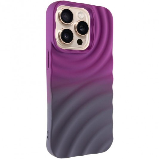 Чохол TPU ColorWave для Apple iPhone 15 Pro (6.1") Purple / Gray