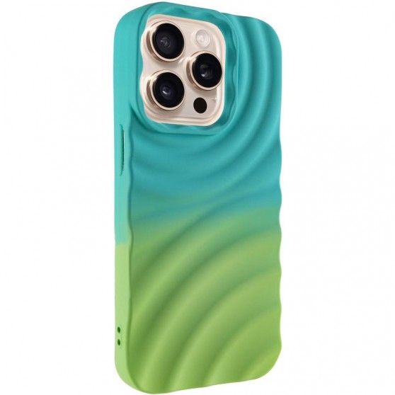 Чохол TPU ColorWave для Apple iPhone 15 Pro (6.1") Marine Green / Mint
