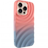Чехол TPU ColorWave для Apple iPhone 15 Pro Max (6.7 дюйма) Peach / Sky Чехол TPU ColorWave для Apple iPhone 15 Pro Max (6.7 дюйма) Peach / Sky