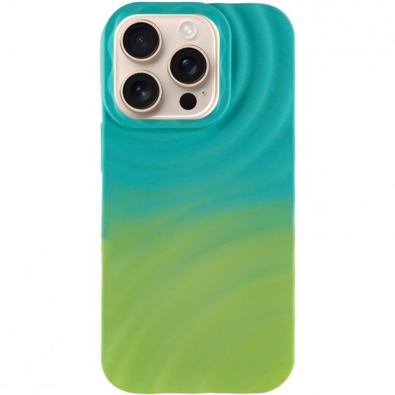 Чохол TPU ColorWave для Apple iPhone 15 Pro Max (6.7") Marine Green / Mint