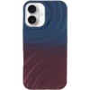 Чохол TPU ColorWave для Apple iPhone 16 (6.1") Navy Blue / Plum