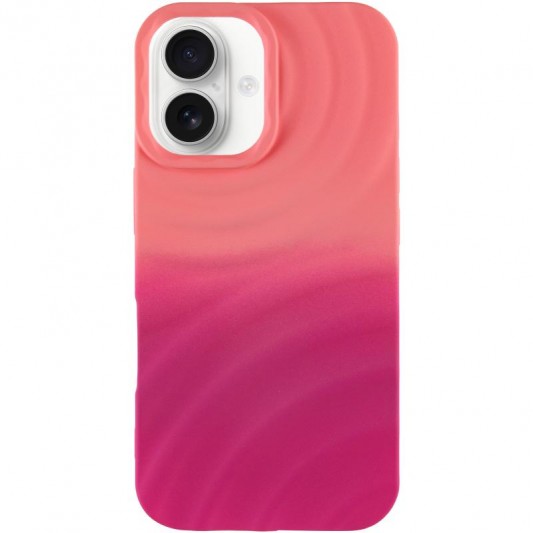 Чохол TPU ColorWave для Apple iPhone 16 (6.1") Peach / Pink - зображення 1 