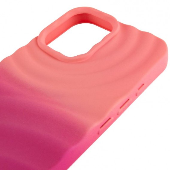 Чохол TPU ColorWave для Apple iPhone 16 (6.1") Peach / Pink