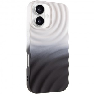 Чехол TPU ColorWave для Apple iPhone 16 (6.1") White/Black