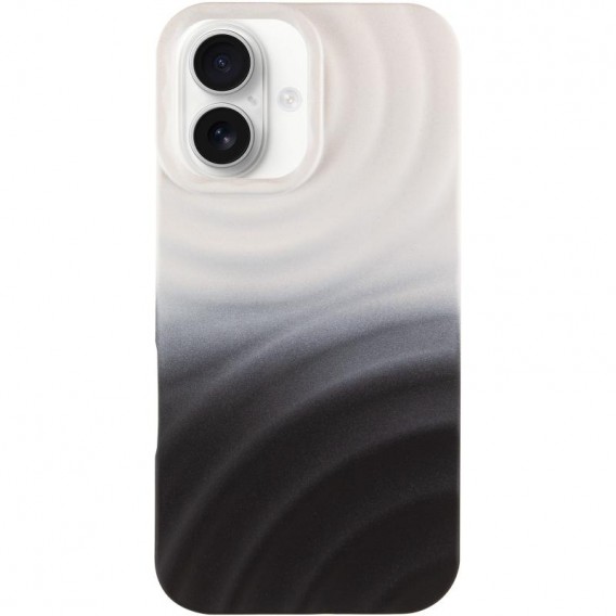 Чехол TPU ColorWave для Apple iPhone 16 (6.1") White/Black