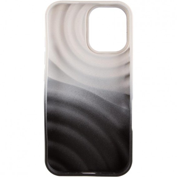 Чехол TPU ColorWave для Apple iPhone 16 (6.1") White/Black