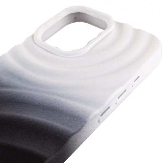 Чехол TPU ColorWave для Apple iPhone 16 (6.1") White/Black