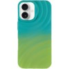 Чохол TPU ColorWave для Apple iPhone 16 (6.1") Marine Green / Mint