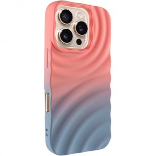 Чохол TPU ColorWave для Apple iPhone 16 Pro (6.3") Peach / Sky Чохол TPU ColorWave для Apple iPhone 16 Pro (6.3") Peach / Sky