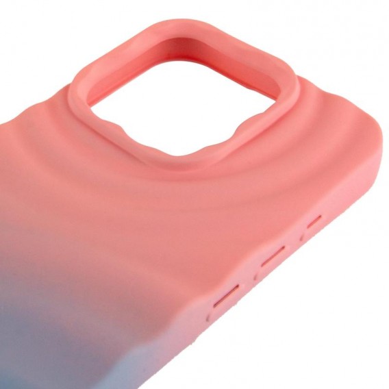 Чохол TPU ColorWave для Apple iPhone 16 Pro (6.3") Peach / Sky