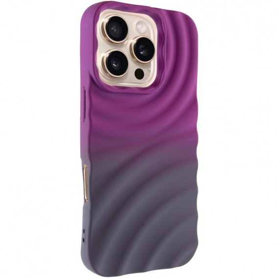Чохол TPU ColorWave для Apple iPhone 16 Pro (6.3") Purple / Gray