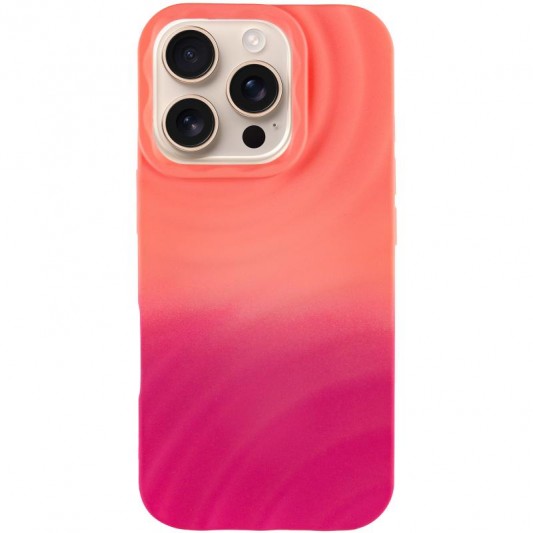 Чохол TPU ColorWave для Apple iPhone 16 Pro Max (6.9") Peach / Pink - зображення 1 